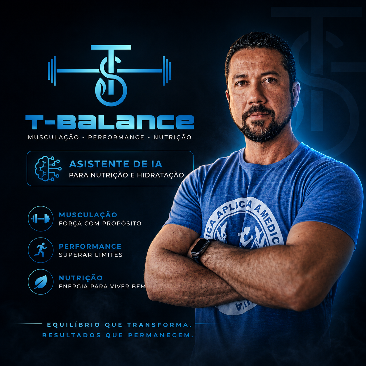T-Balance - Assistente de IA para nutrição, hidratação e performance